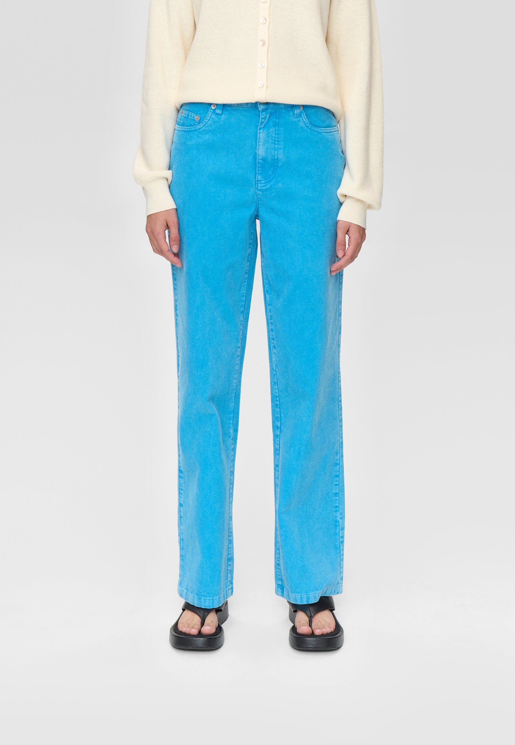minimum female Britney MW str jeans 4356 Straight Jeans 4435 Malibu Blue