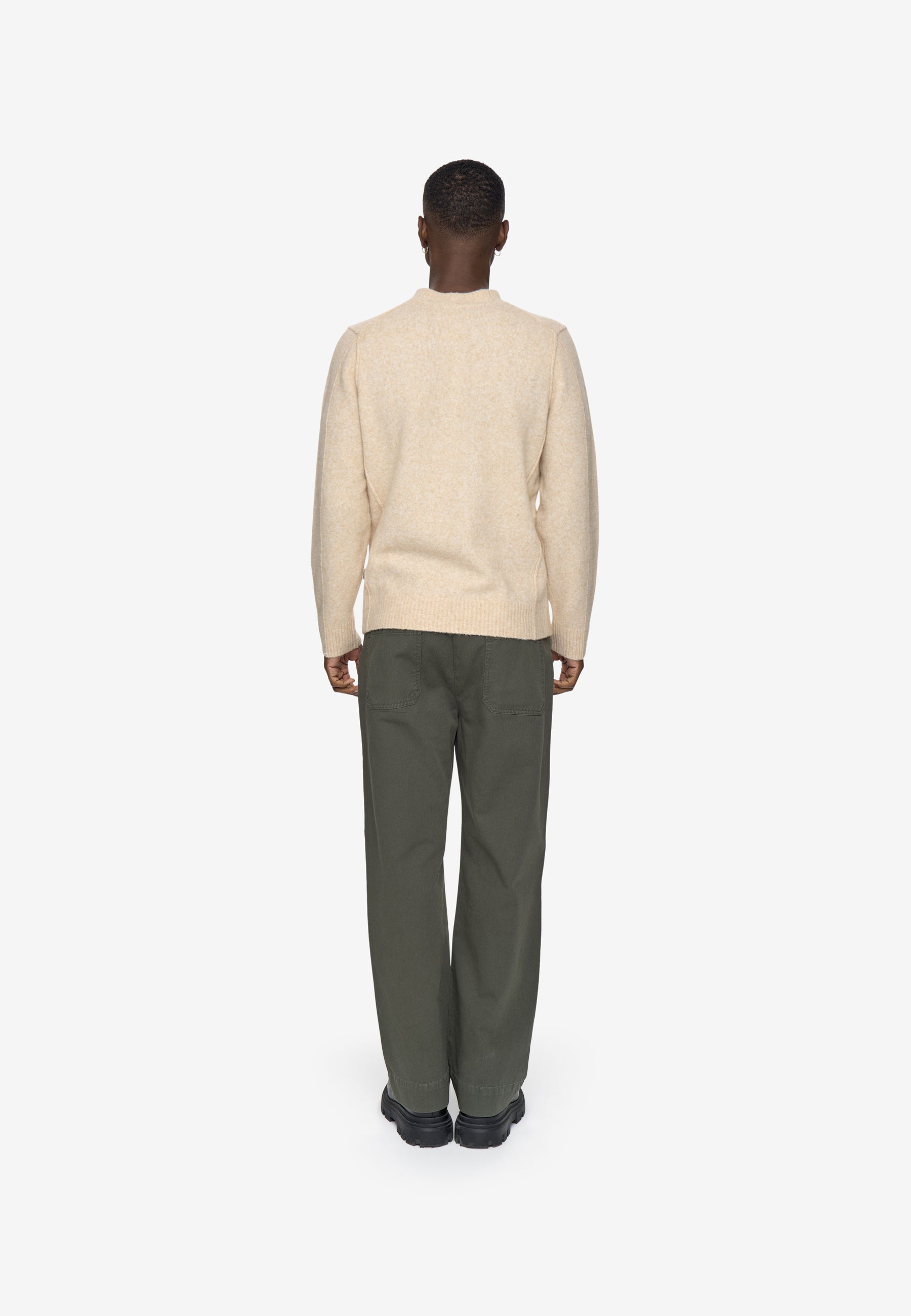 minimum male Chuck knit sweater 4491 Jumper 5202 Turtledove