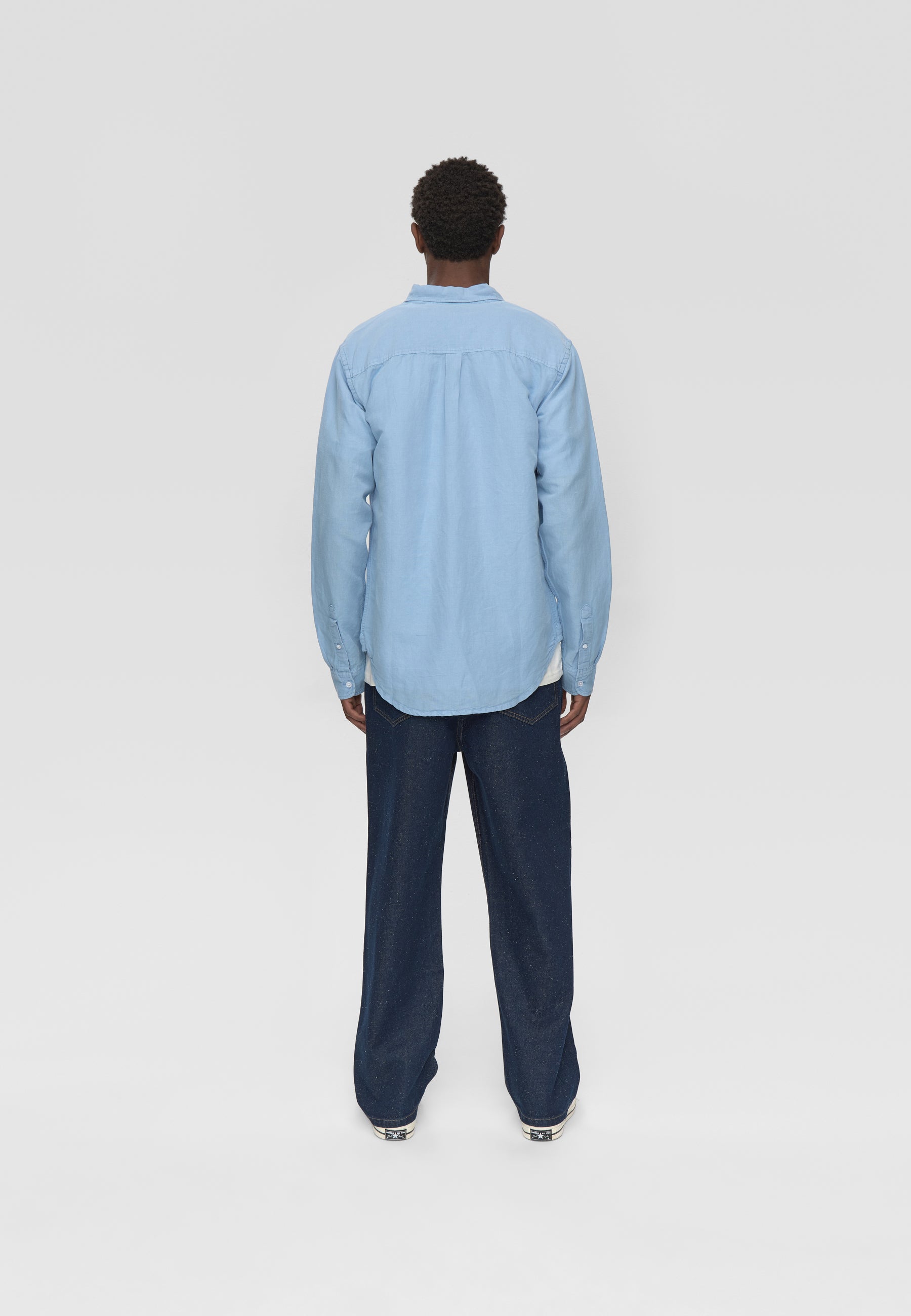minimum male Colt reg ls shirt 4576 Long Sleeved Shirt 4115 Cashmere Blue