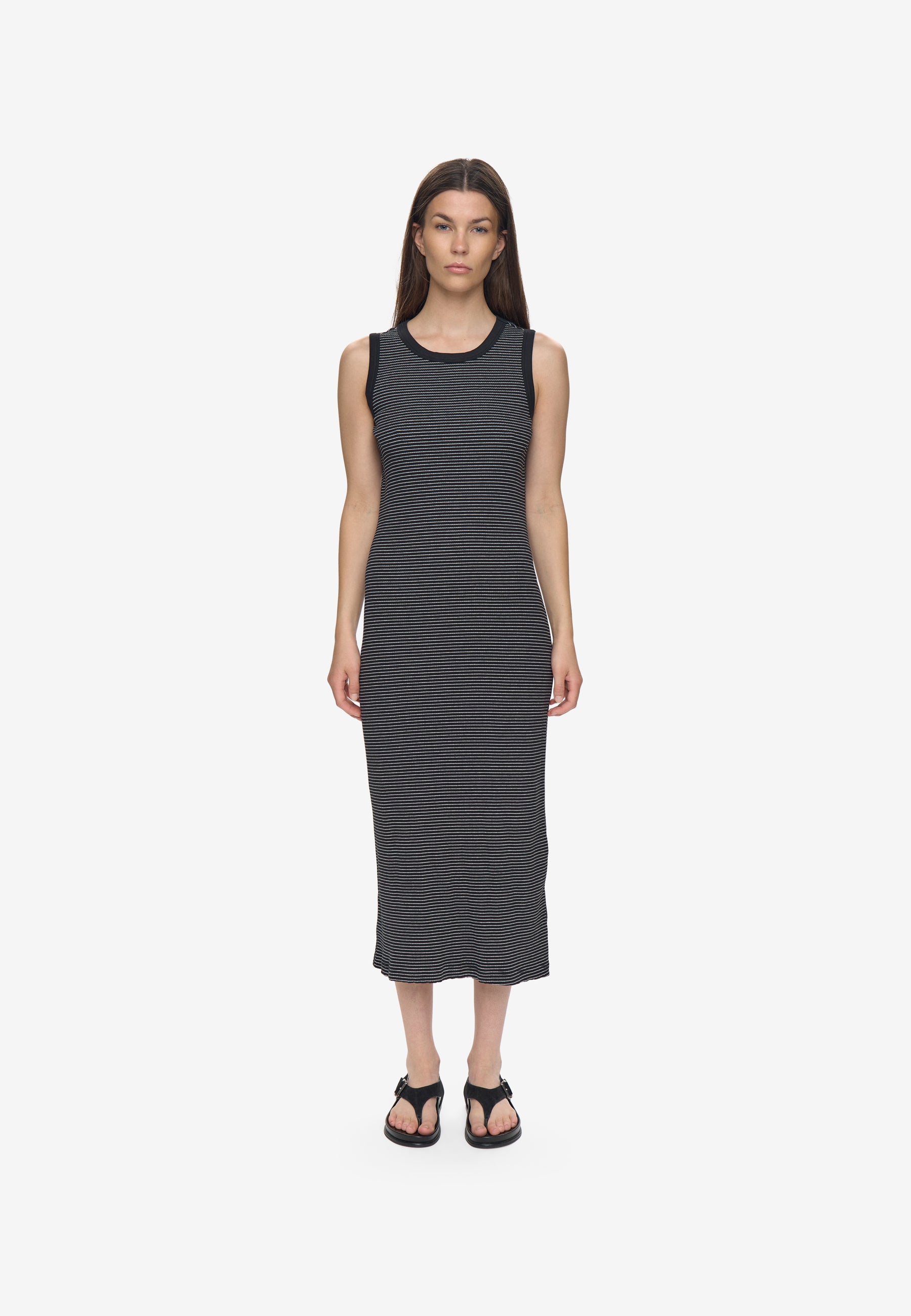 minimum female Cyra midi dress 4696 Midi Dress 999 Black
