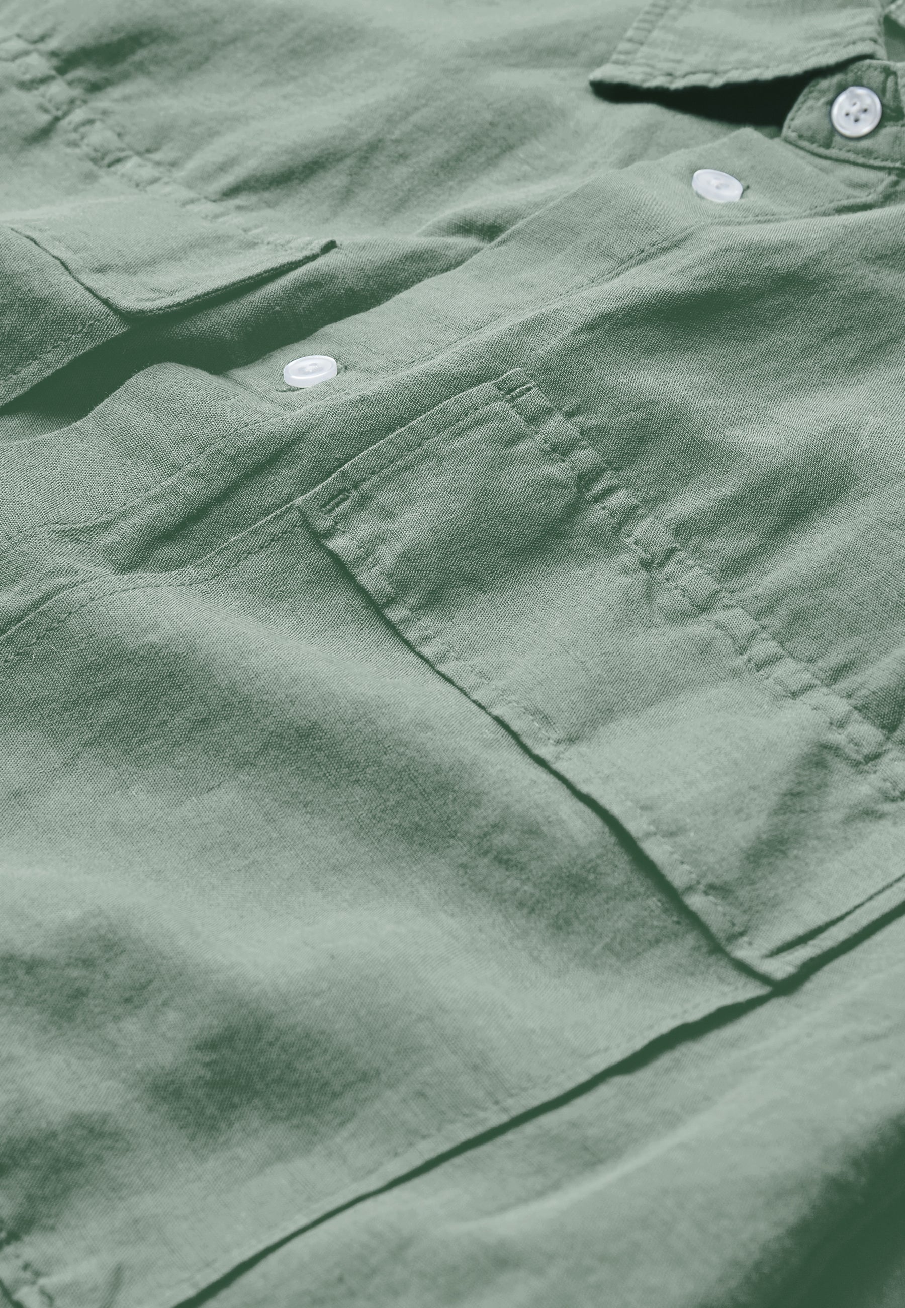 minimum male Lando reg ss shirt 4576 Short Sleeved Shirt 5107 Chinois green