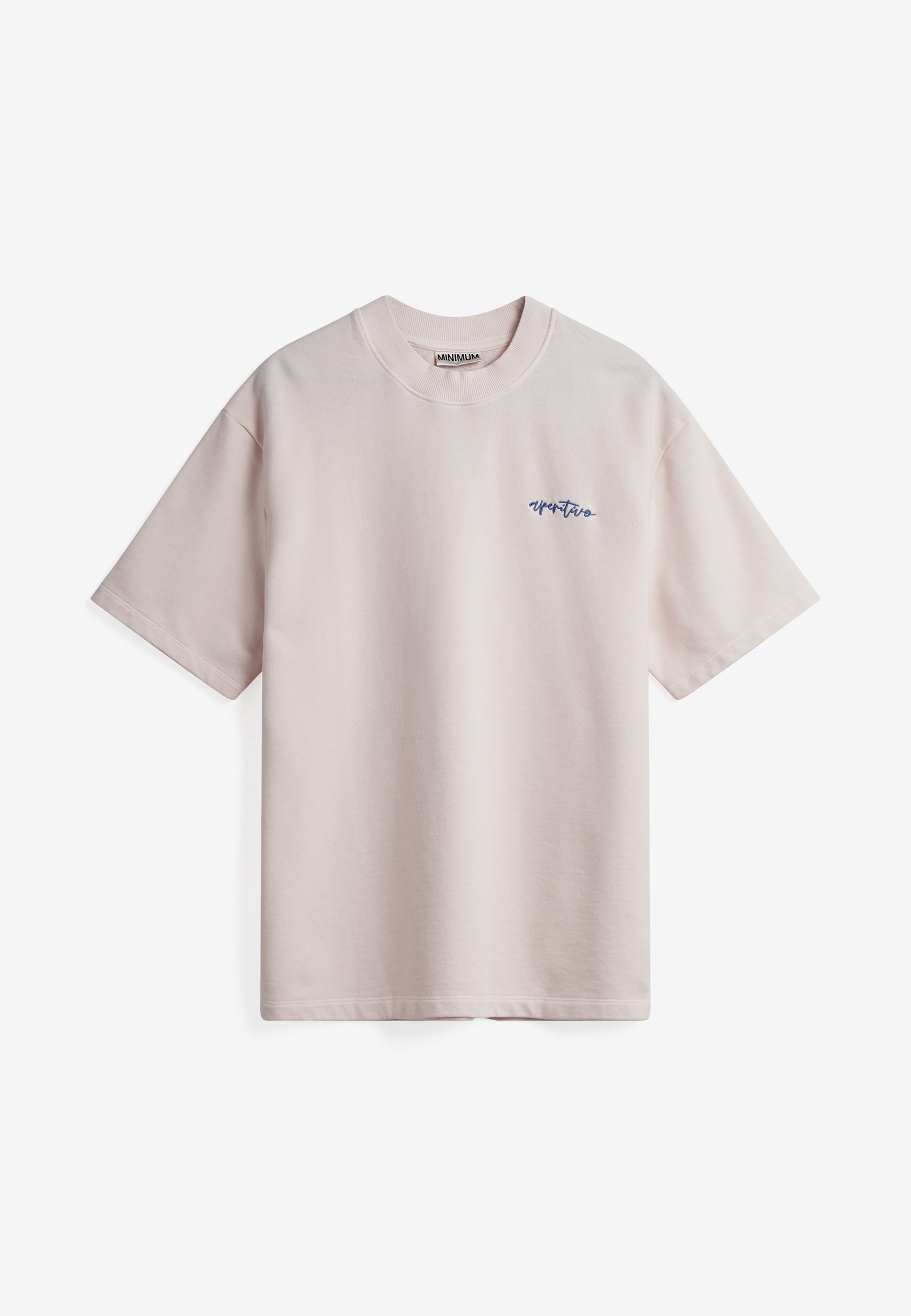minimum male Terry rlx chain ss tee G4606 Long Sleeved T-shirt 2904 Primrose pink