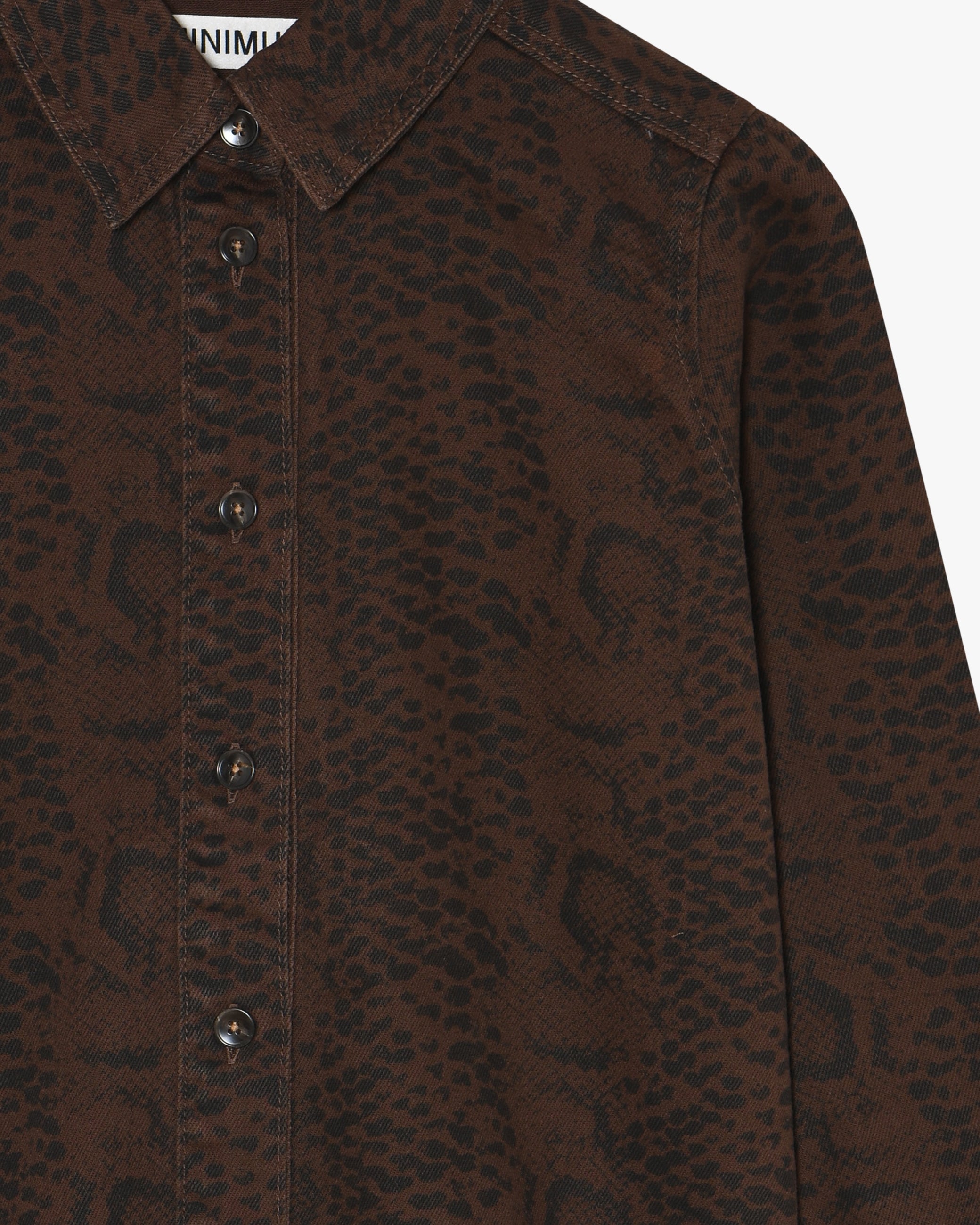 minimum female Andrea shirt 4514 Long Sleeved Shirt 1815 Shitake