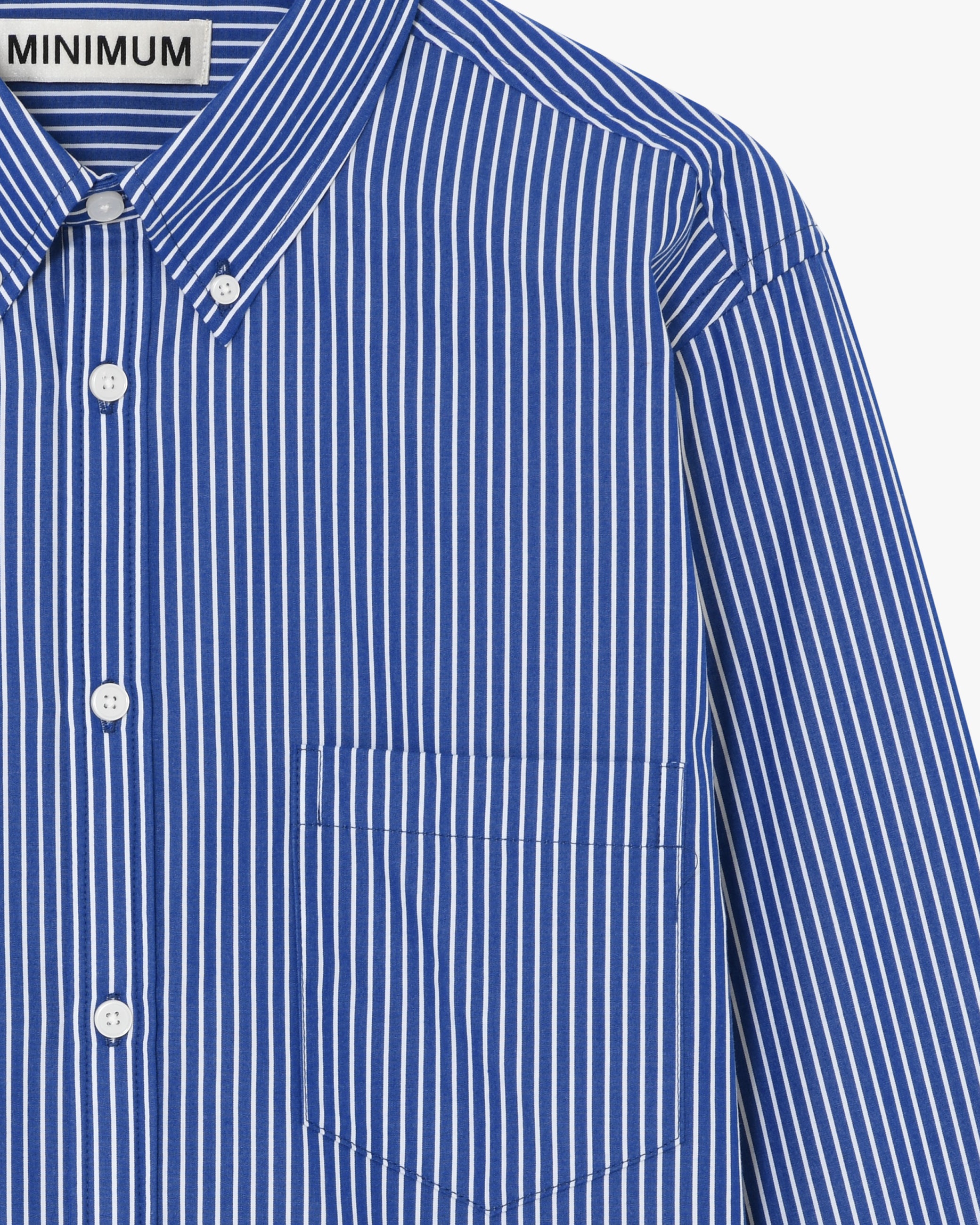 minimum male Colt Shirt 4509 Long Sleeved Shirt 4148 Victoria Blue