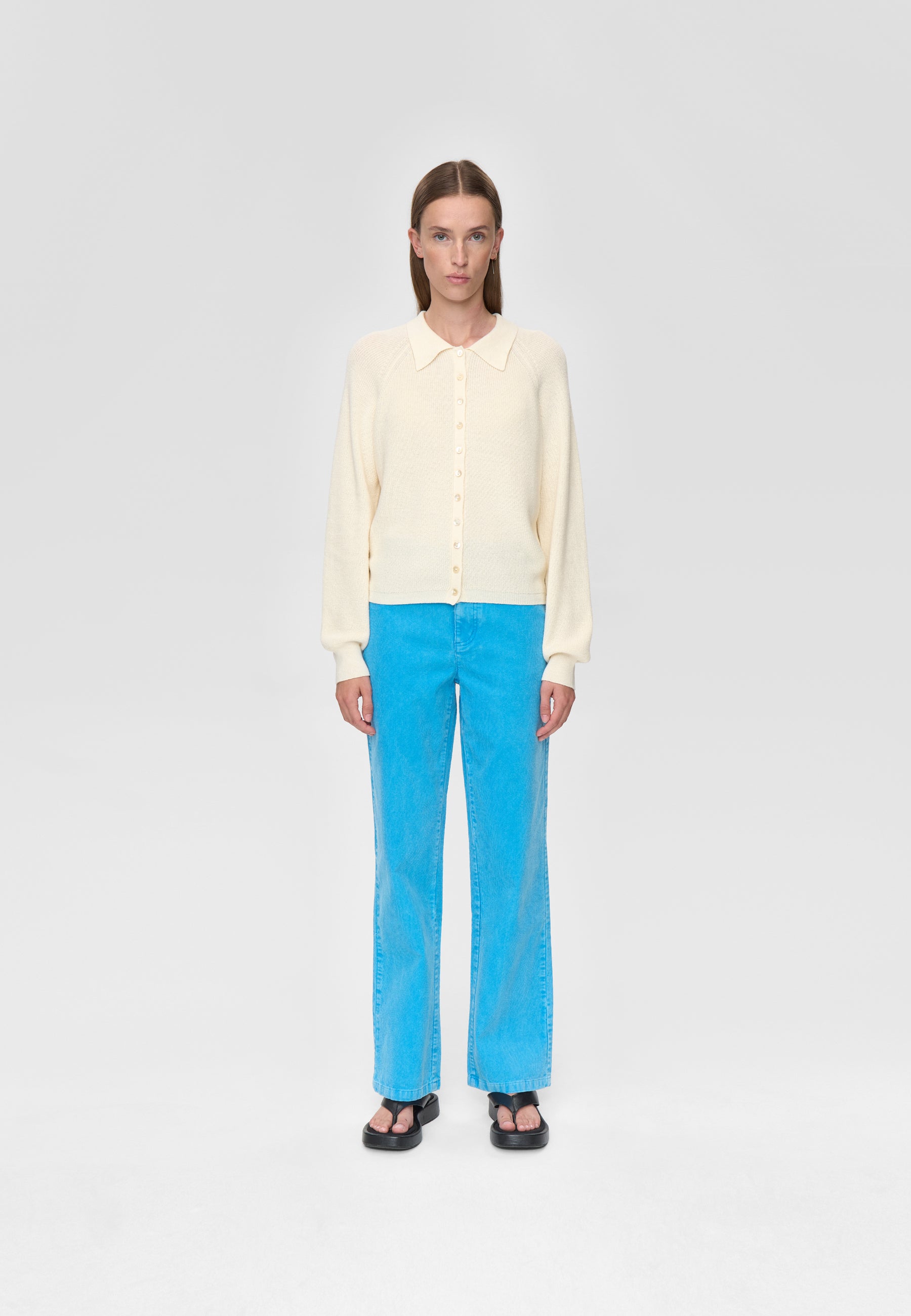 minimum female Regina cardigan 4153 Cardigan 0608 Coco Milk