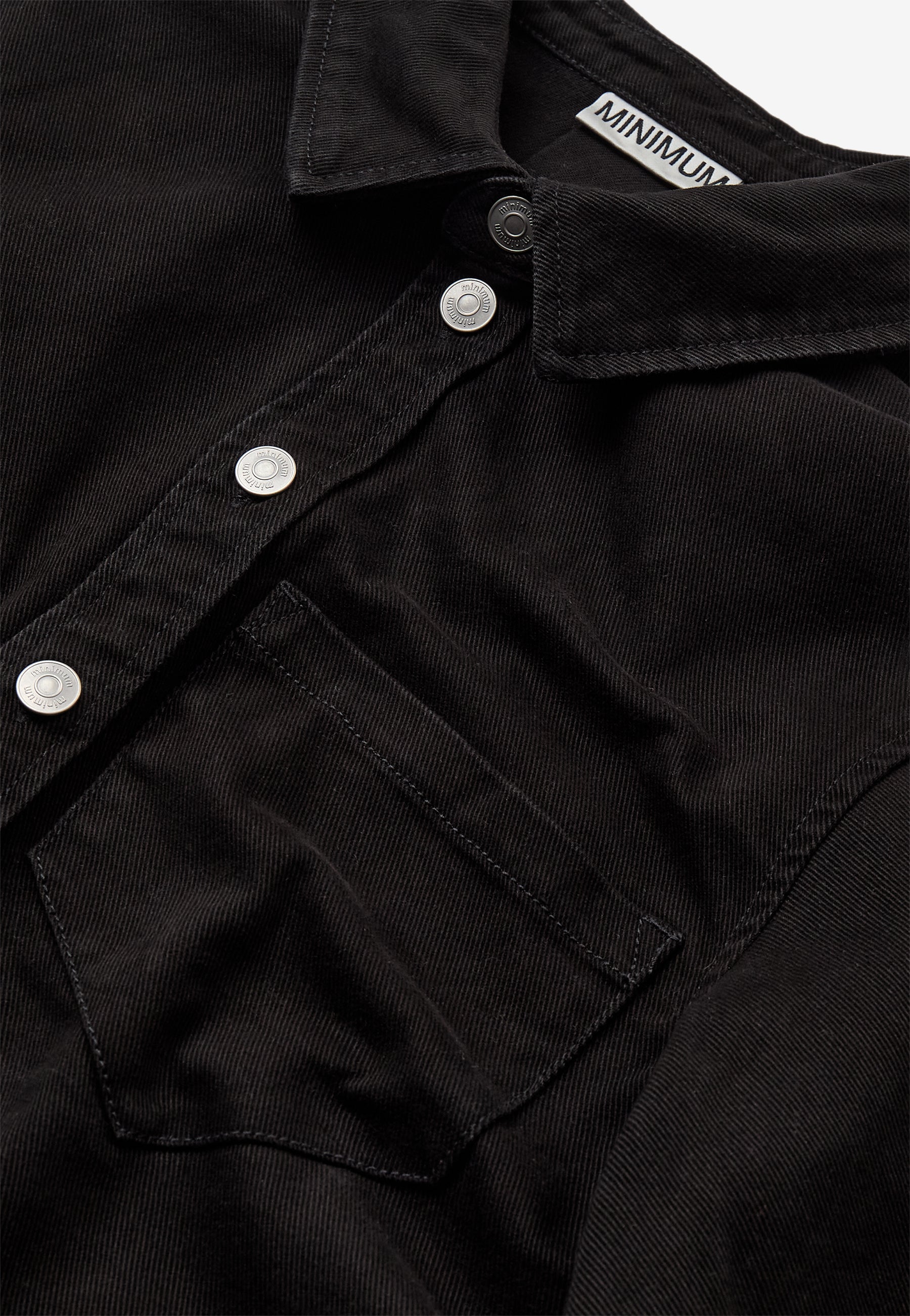 minimum female Vida ss shirt 4579 Short Sleeved Shirt 999 Black